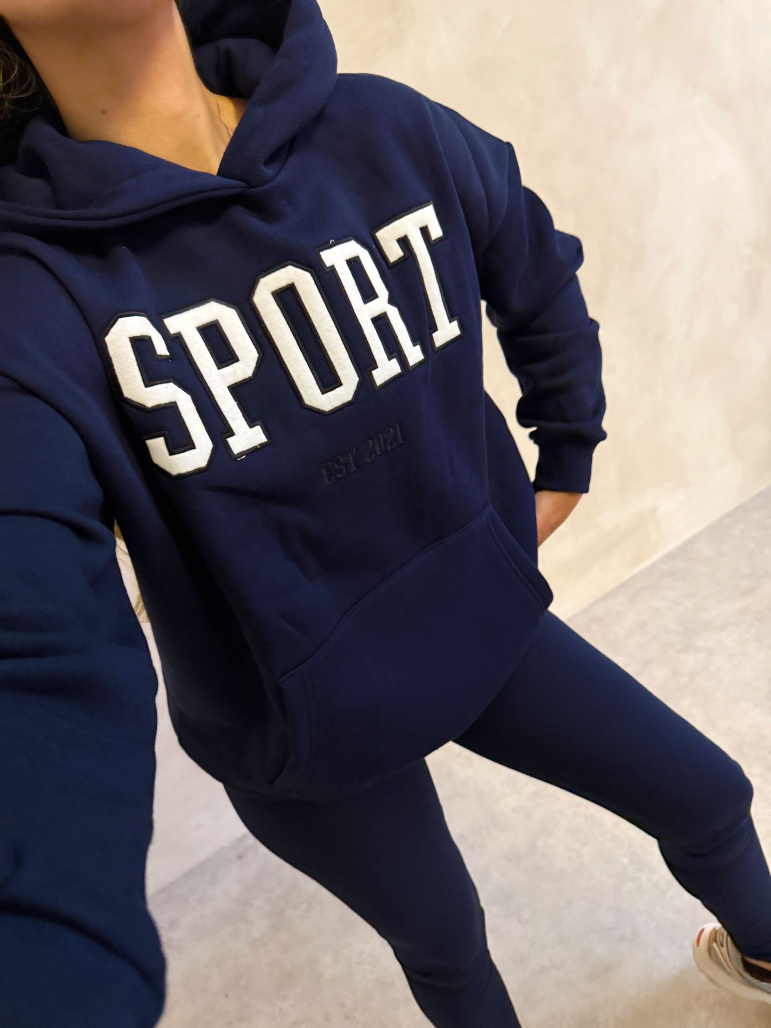 Sport Jumper & Legging set - navy