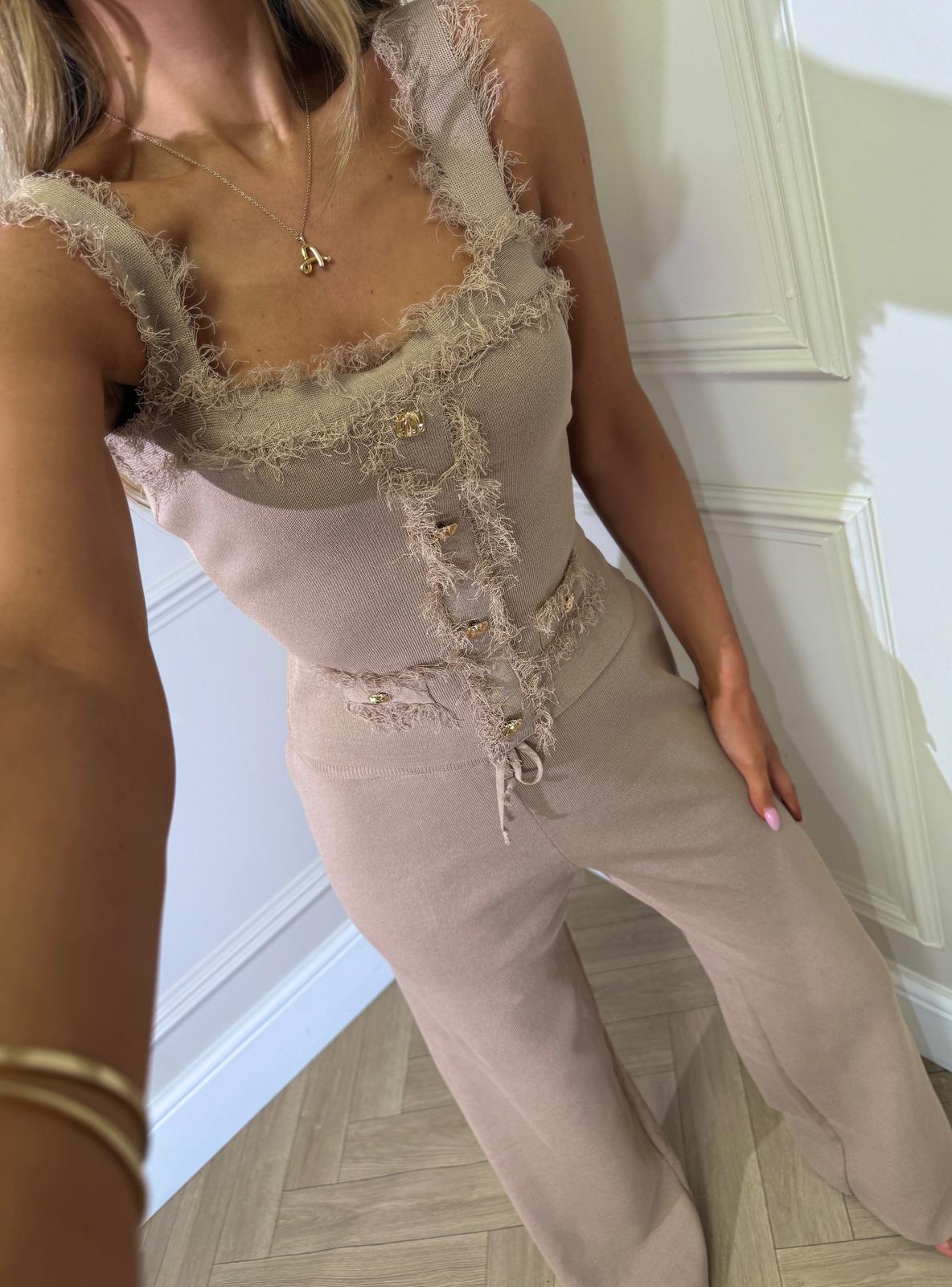 Missi trouser set - beige