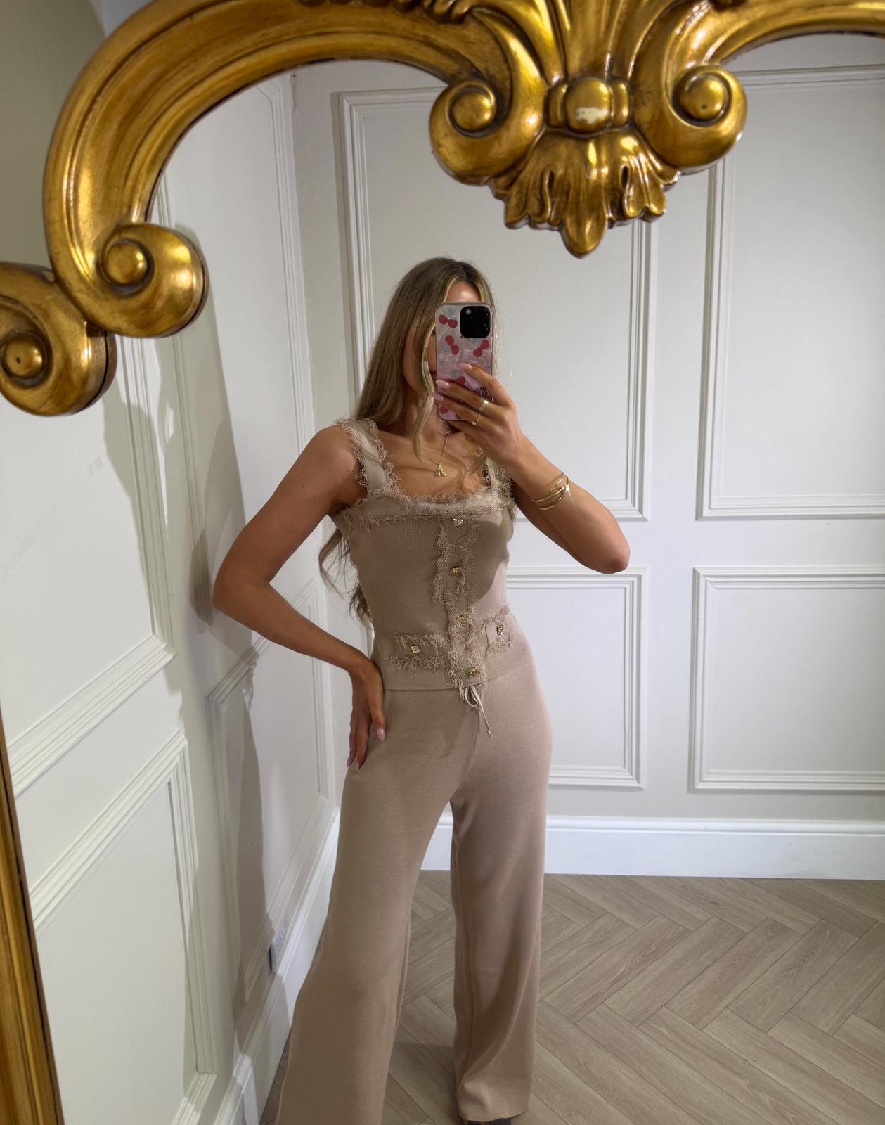 Missi trouser set - beige