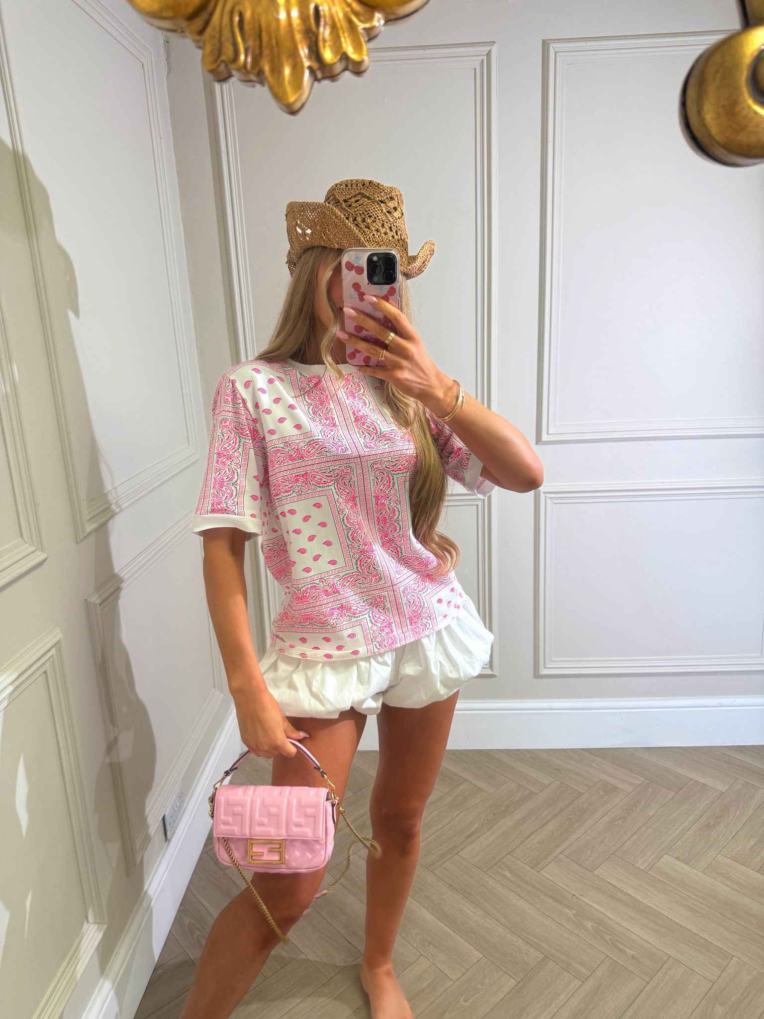 Bandana tshirt - pink