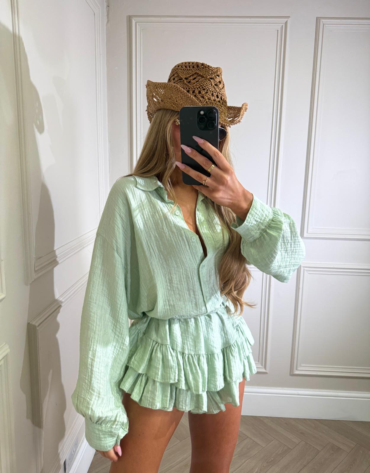 Phoebe co-ord - mint