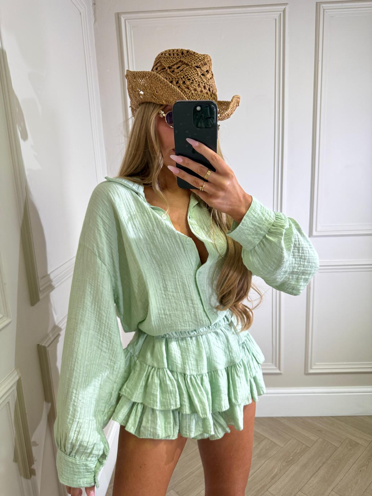 Phoebe co-ord - mint