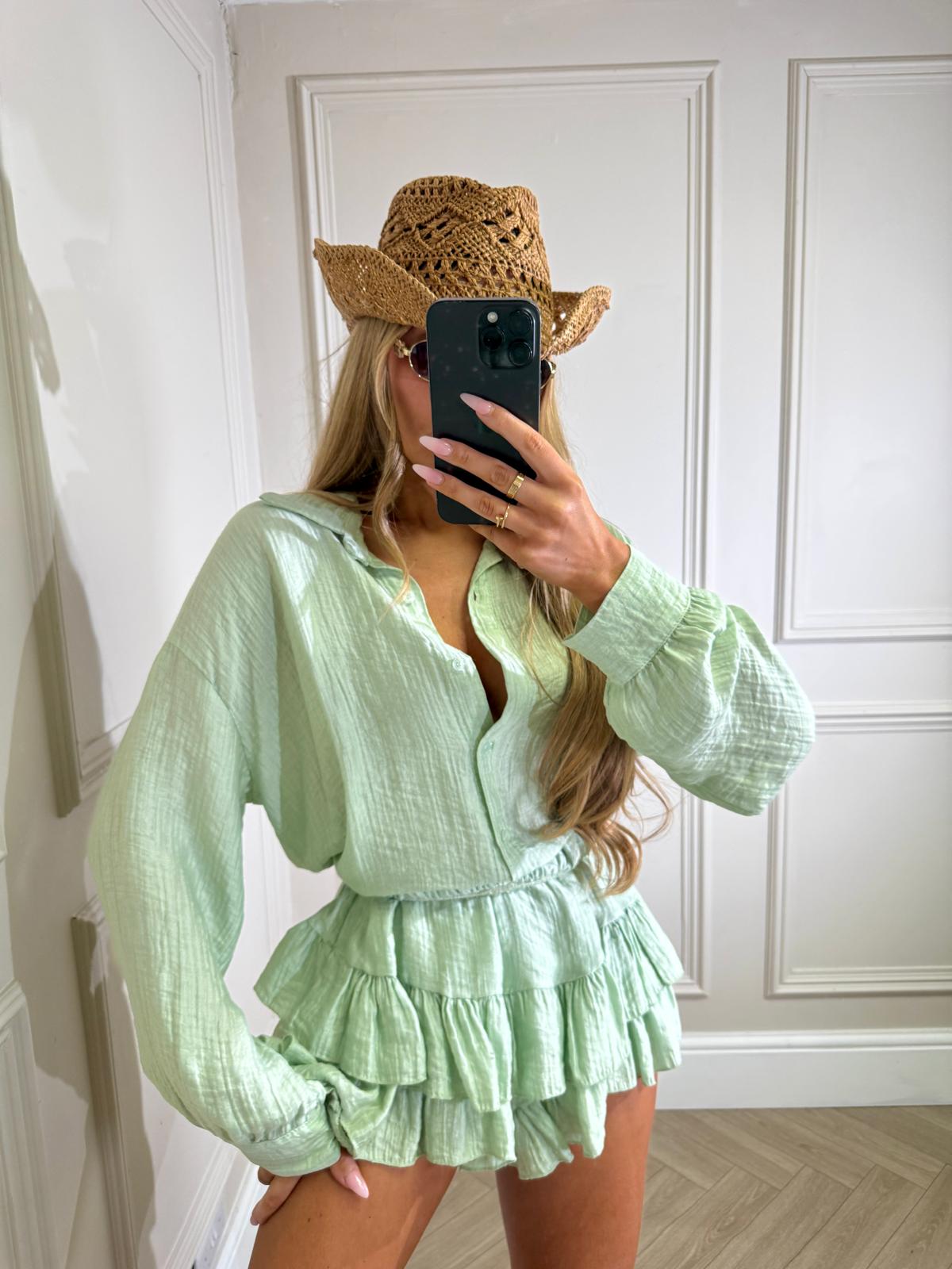 Phoebe co-ord - mint