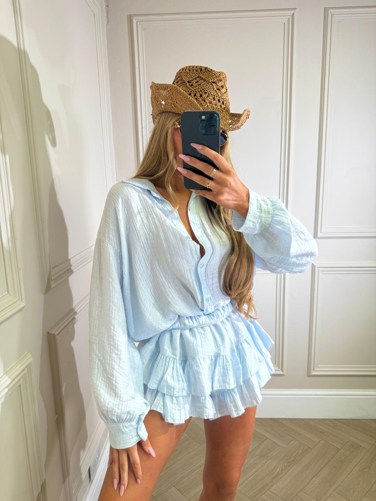 Phoebe co-ord - blue
