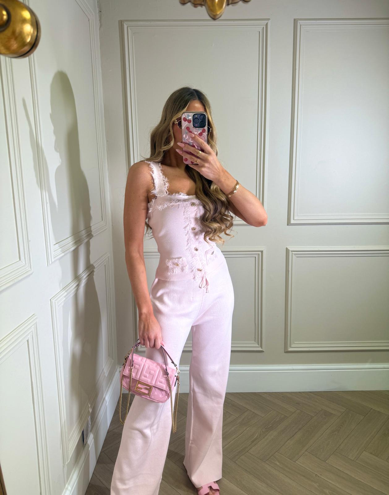 Missi trouser set - pink