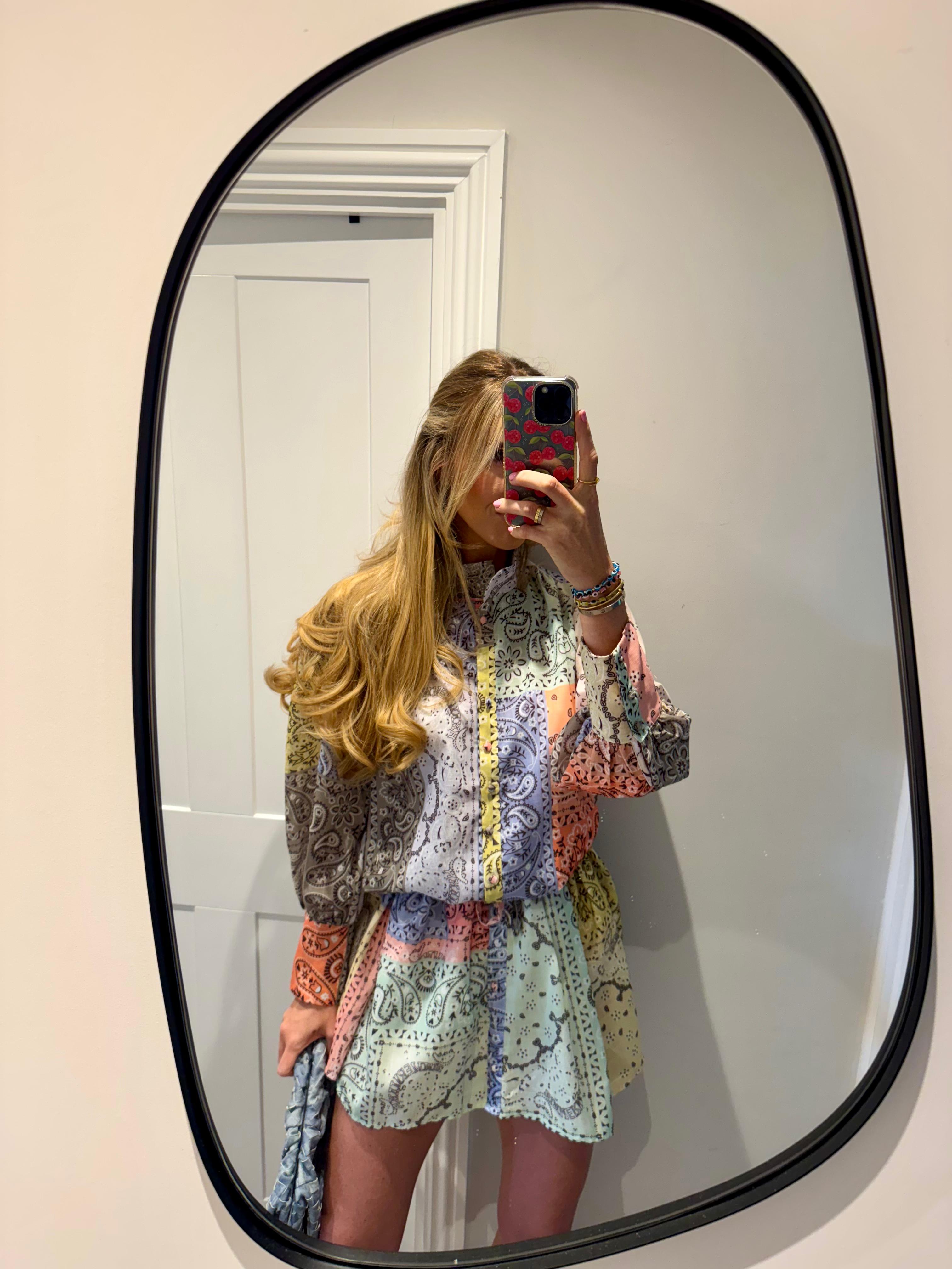 Bandana Shirt Dress