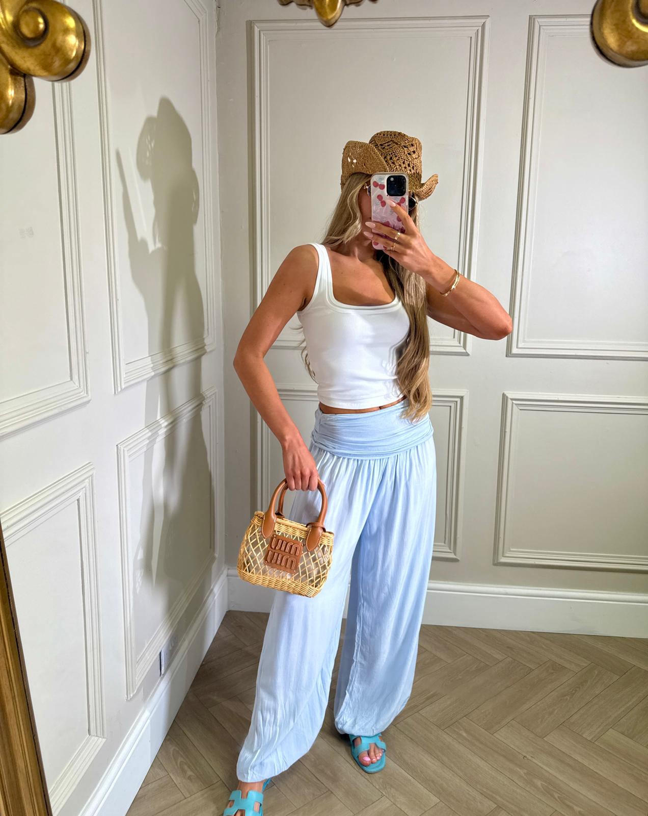 Harem trousers - blue