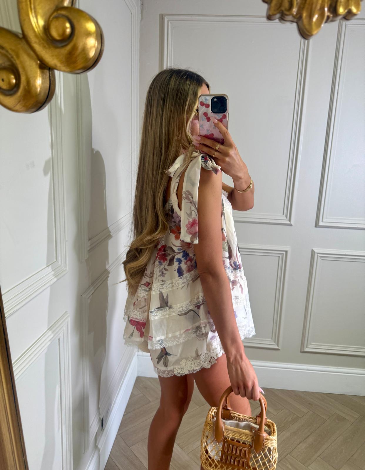 Luxury tie set - rose