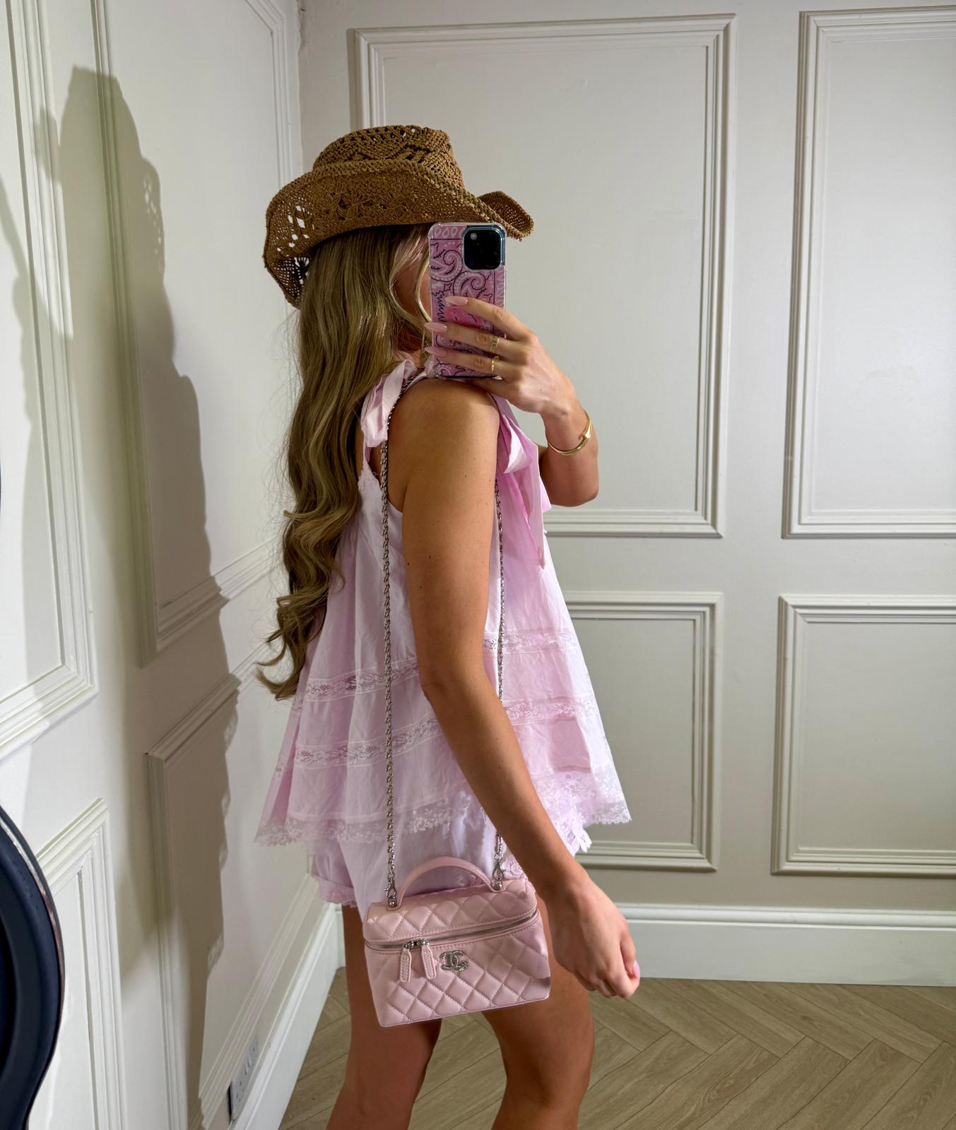 Luxury tie set - pink