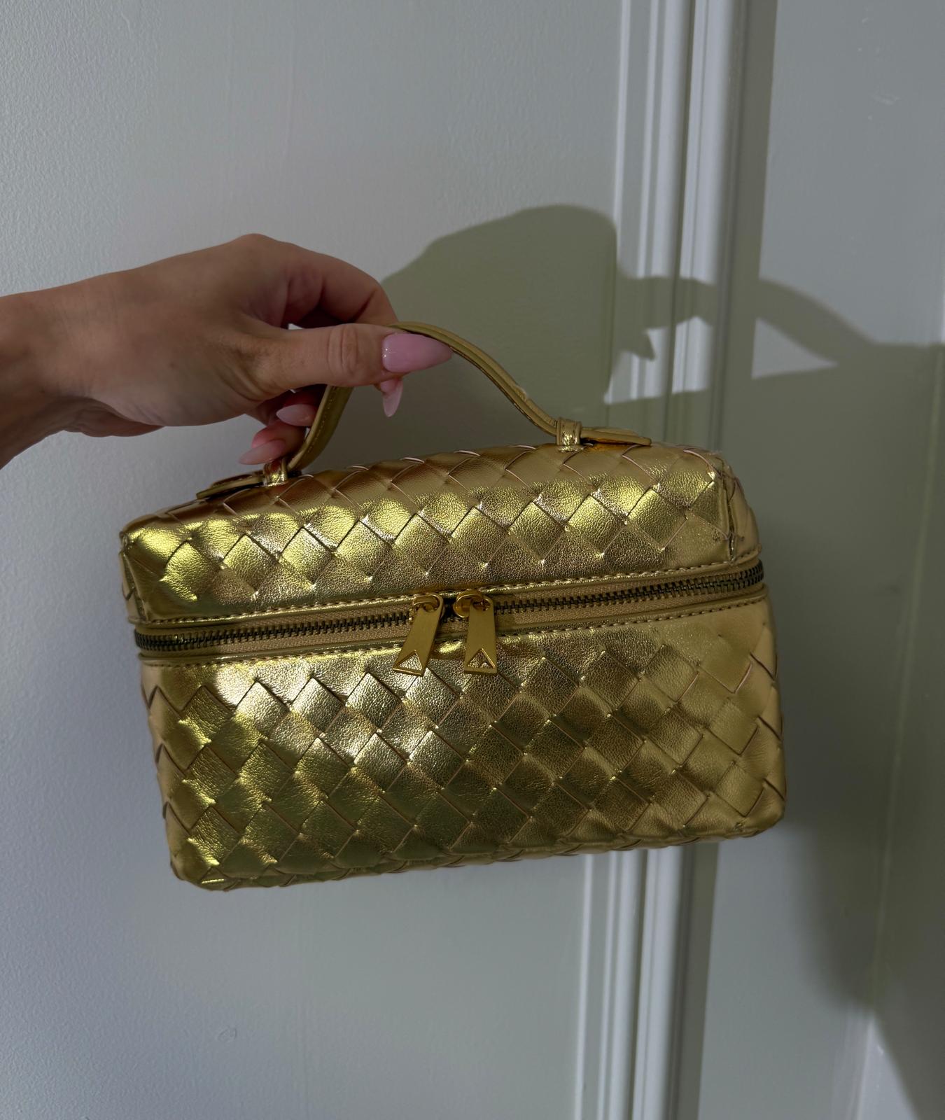 Woven Bag - gold