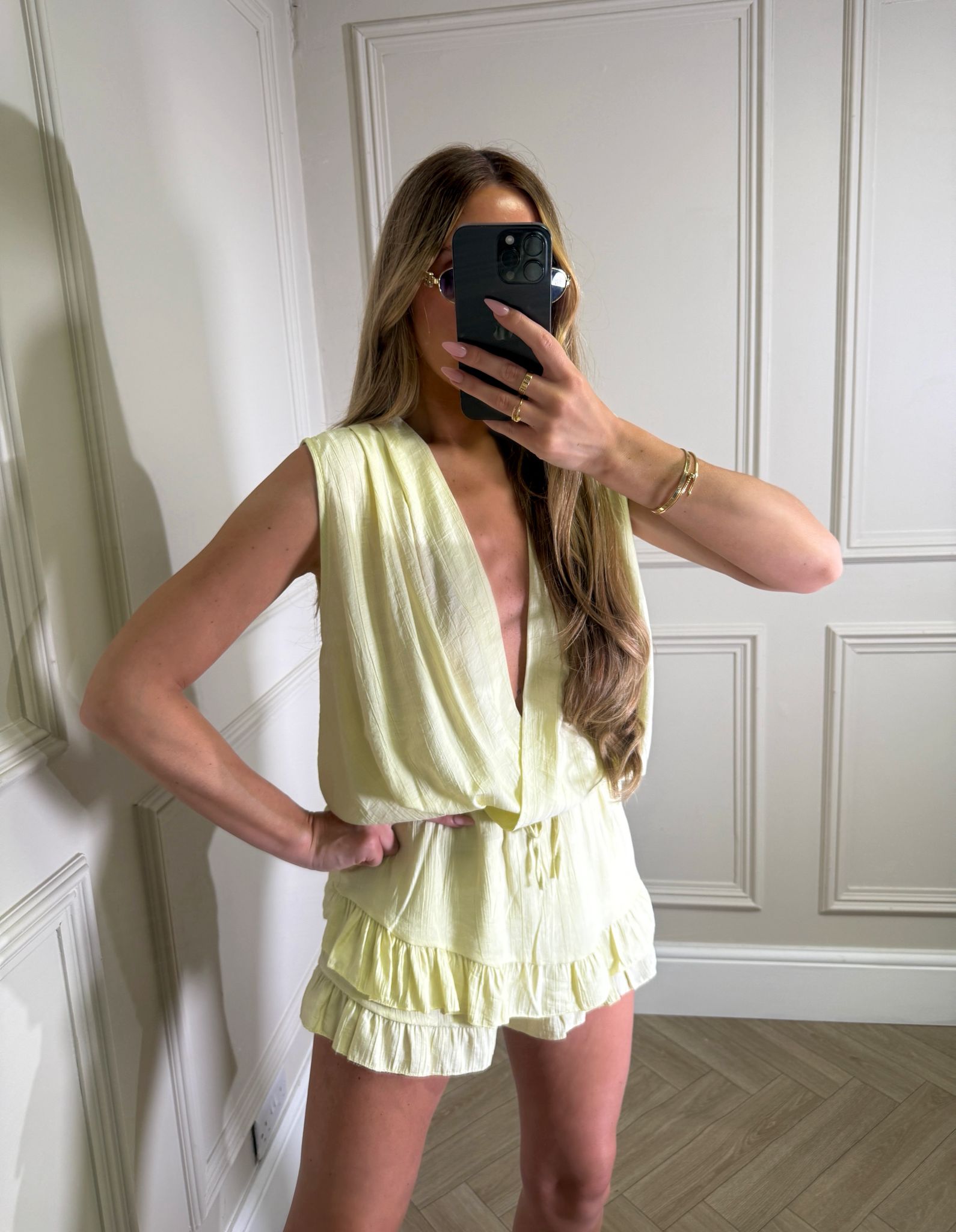 Faye two piece co-ord - lemon