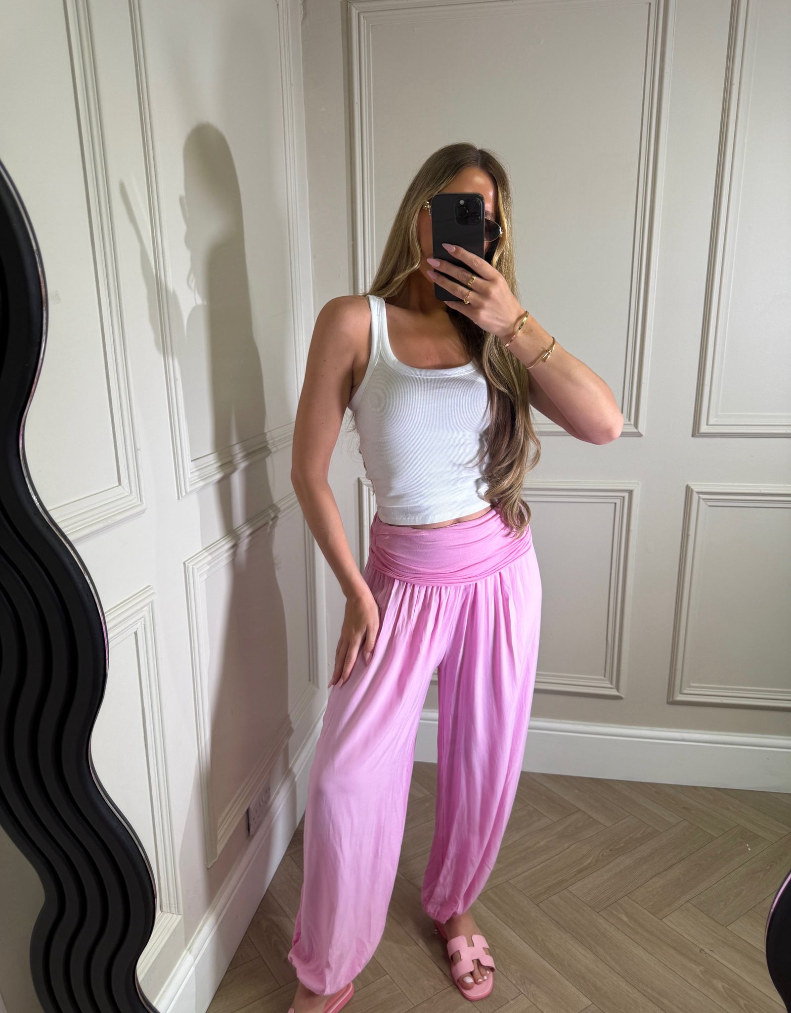 Harem trousers - pink
