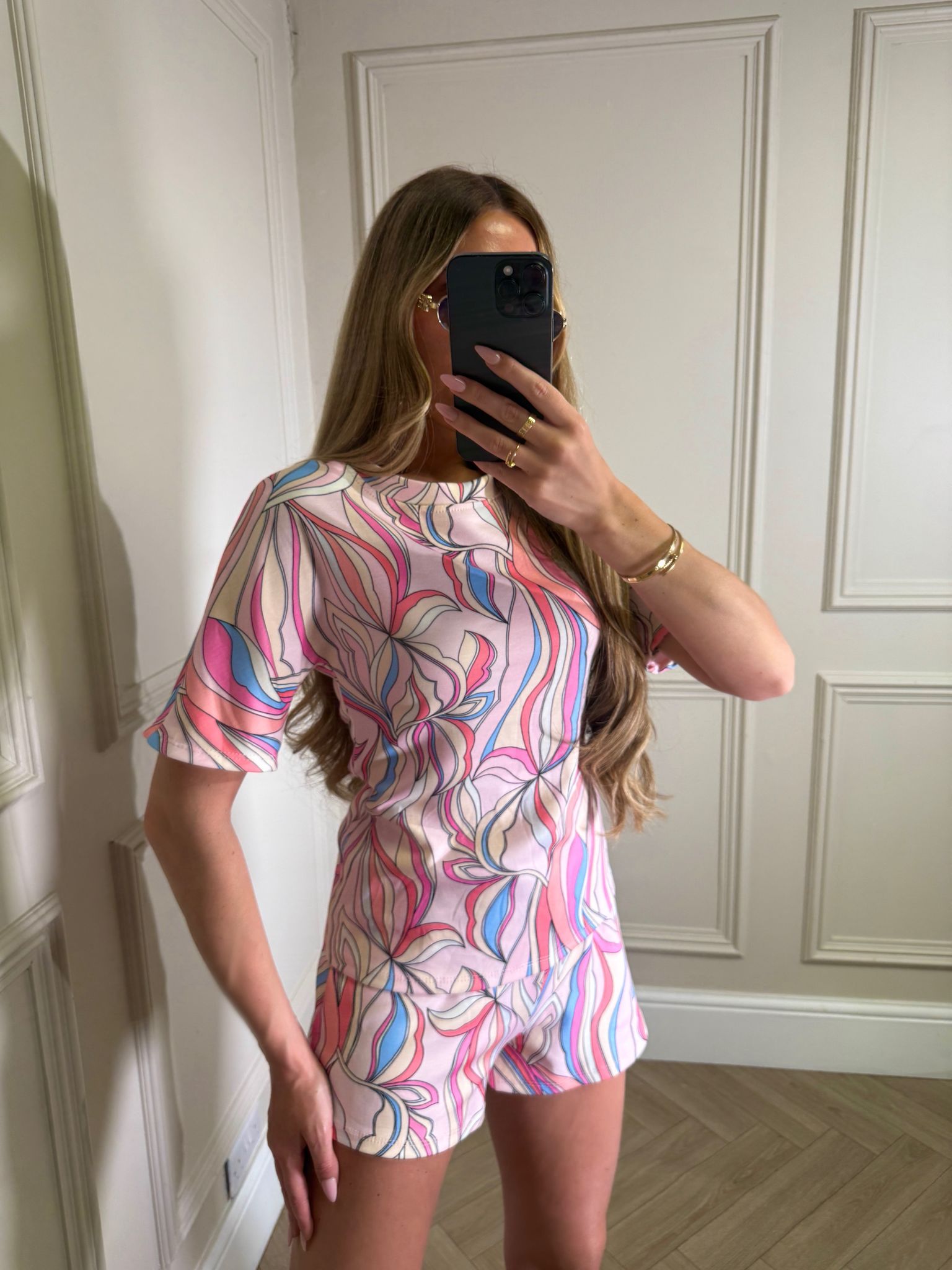 Lori pattern co-ord - pink