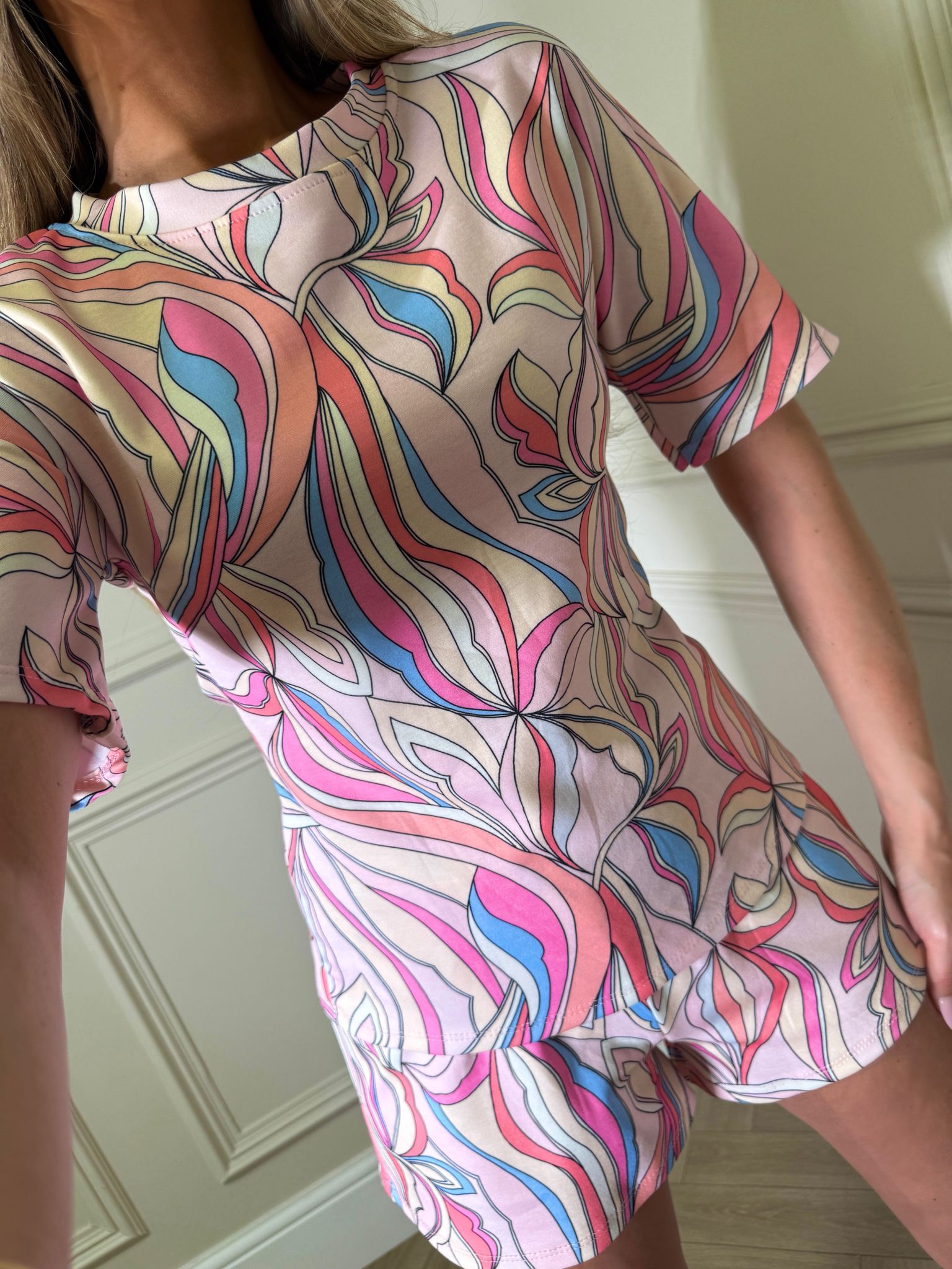 Lori pattern co-ord - pink