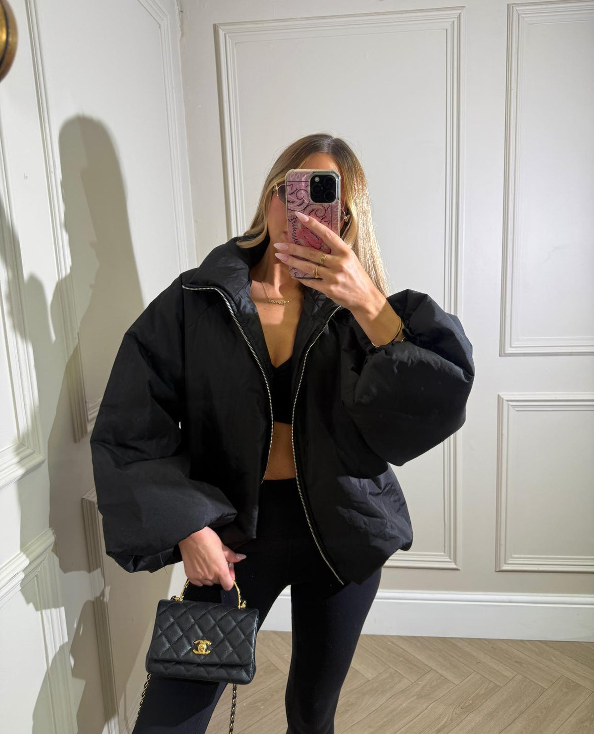 Bronte Puff Jacket - black