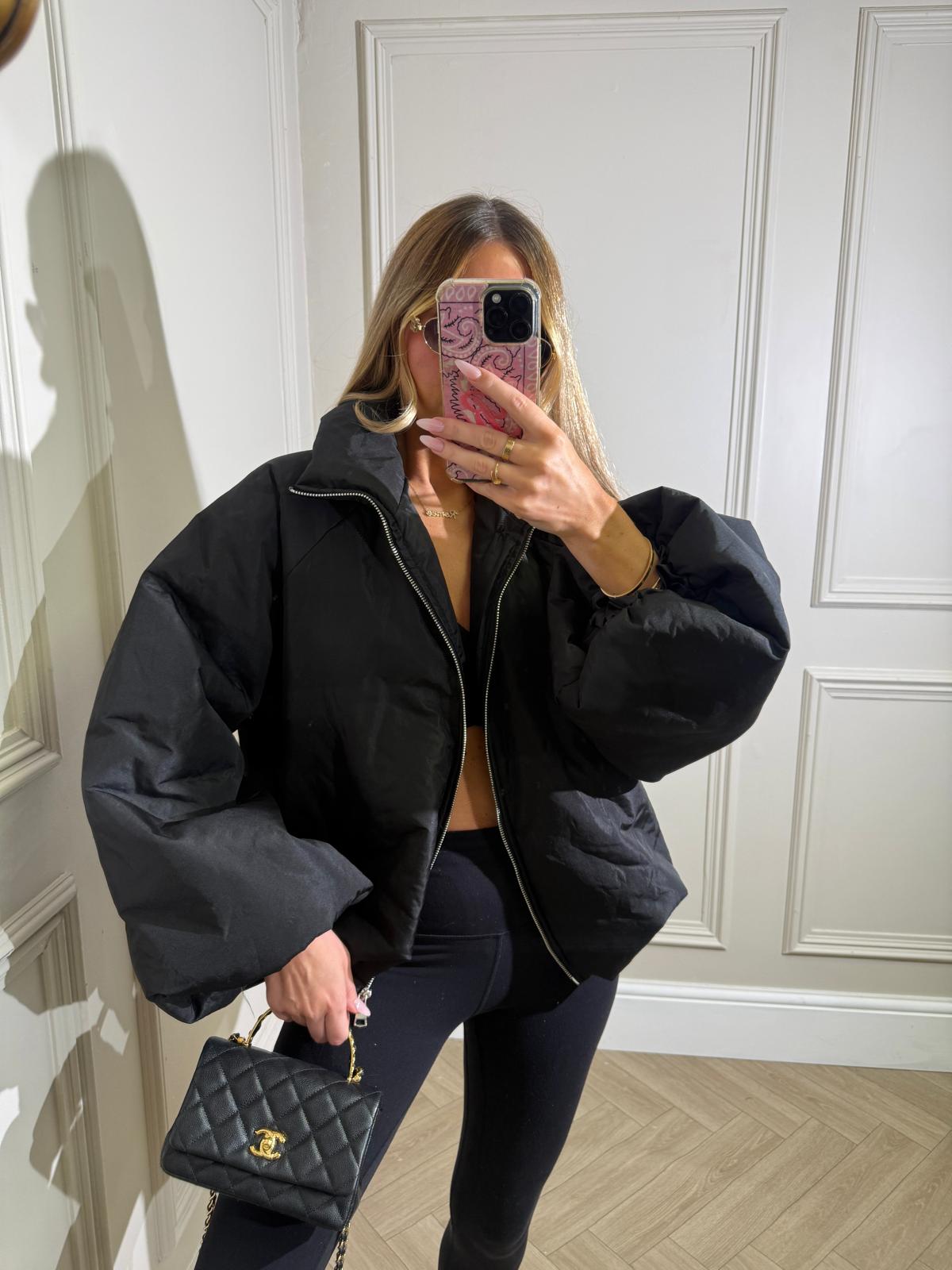 Bronte Puff Jacket - black